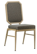 G & A Commercial Seating 2603-AL GR9 Chair, Side, Stacking, Indoor