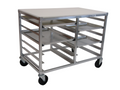 Channel DS2410/P Pan Rack with Work Top, Mobile