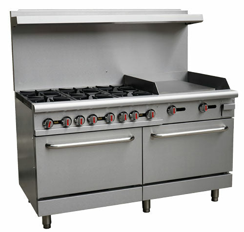 Omcan 46028 Range, 60" Restaurant, Gas