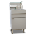 Omcan 46020 Fryer, Gas, Floor Model, Full Pot