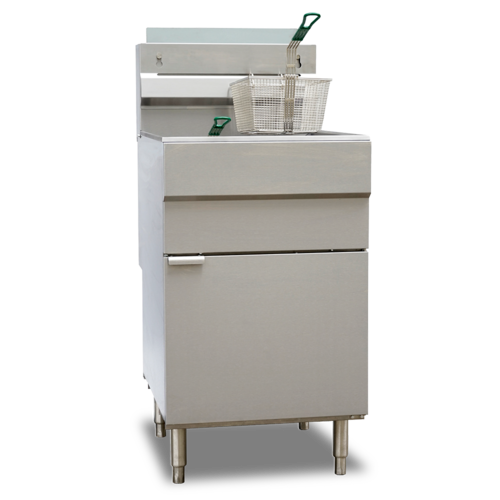 Omcan 46020 Fryer, Gas, Floor Model, Full Pot