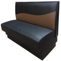 G & A Commercial Seating WAVE-3/4-42 Booth