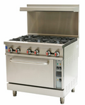 Omcan 47449 Range, 36" Restaurant, Gas