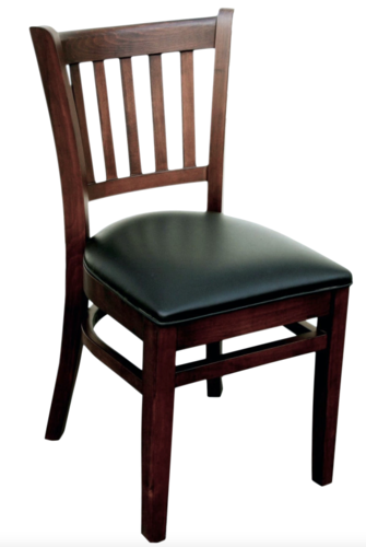 Atlanta Booth and Chair W102 Chair, Side, Indoor