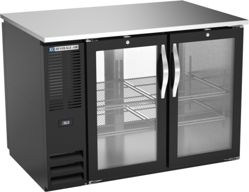 Beverage Air BB48HC-G-PT-B Back Bar Cabinet, Refrigerated, Pass-Thru