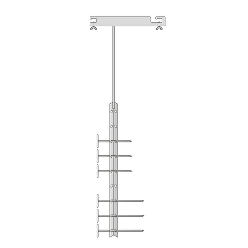RATIONAL 6035.1002 Rotisserie Spit Rack
