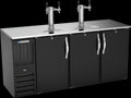 Beverage Air DDN72HC-B Draft Beer Cooler