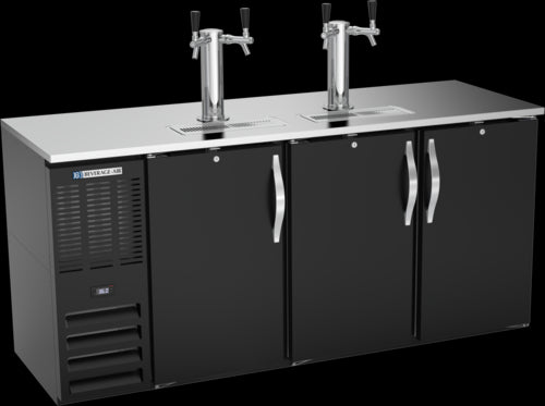 Beverage Air DDN72HC-B Draft Beer Cooler
