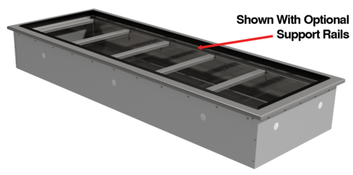 Advance Tabco DICP-5 Cold Food Well Unit, Drop-In, Ice-Cooled