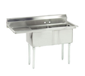 Advance Tabco FE-2-1812-18L-X Sink, (2) Two Compartment