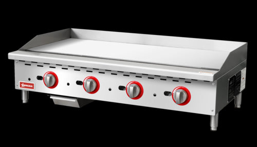 Omcan 47373 Griddle, Gas, Countertop