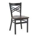 G & A Commercial Seating 599-B SS Chair, Side, Indoor