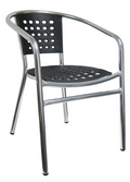 Atlanta Booth and Chair A101 Chair, Armchair, Stacking, Outdoor