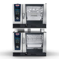 RATIONAL ICP 6-FULL ON 6-FULL NG 208 1PH AD-QS Combi Oven, Gas