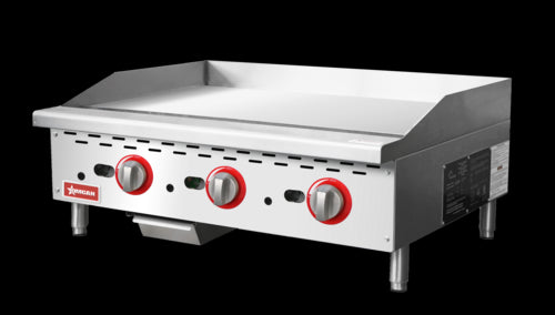 Omcan 47372 Griddle, Gas, Countertop