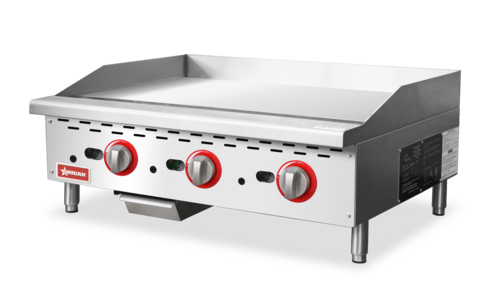 Omcan 47372 Griddle, Gas, Countertop