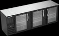 Beverage Air BBN94HC-G-B Back Bar Cabinet, Refrigerated