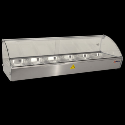 Omcan 43119 Display Case, Heated Deli, Countertop