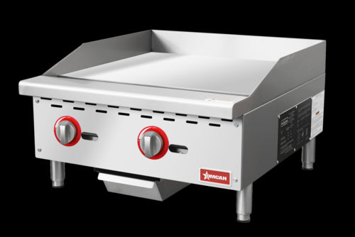 Omcan 47374 Griddle, Gas, Countertop