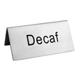 Omcan 80138 Tabletop Sign, Tent / Card