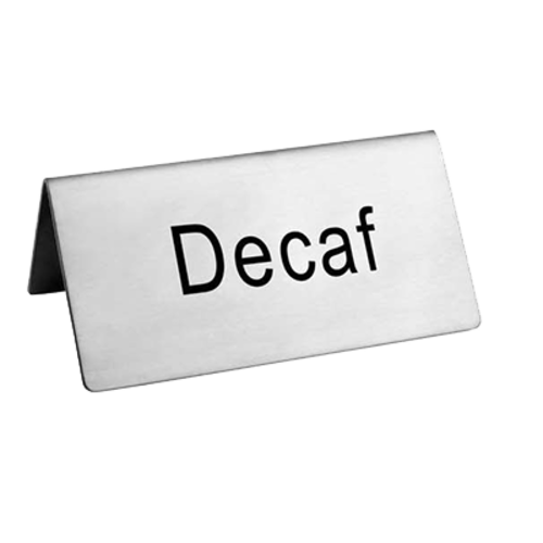 Omcan 80138 Tabletop Sign, Tent / Card