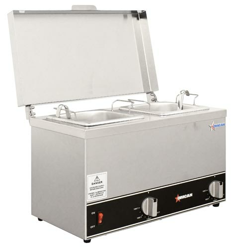 Omcan 44182 Food Topping Warmer, Countertop