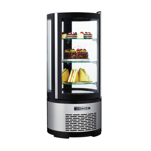 Omcan 41466 Display Case, Vertical Glass Sides