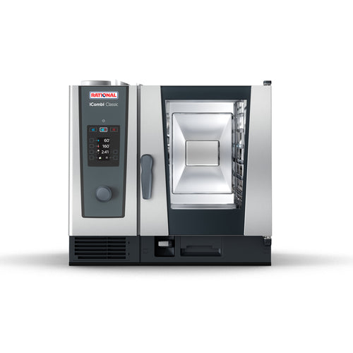 RATIONAL ICC 6-HALF NG 208/240V 1 PH (LM200BG) Combi Oven, Gas