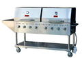 Omcan 47353 Charbroiler, Gas, Outdoor Grill