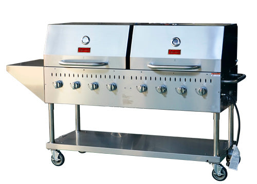 Omcan 47353 Charbroiler, Gas, Outdoor Grill