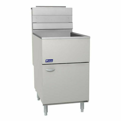 Pitco 65C+S Fryer, Gas, Floor Model, Full Pot
