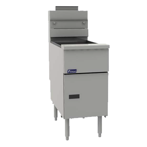 Pitco VF-65S Fryer, Gas, Floor Model, Full Pot