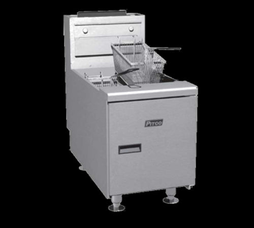 Pitco SGC-S Fryer, Gas, Countertop, Full Pot