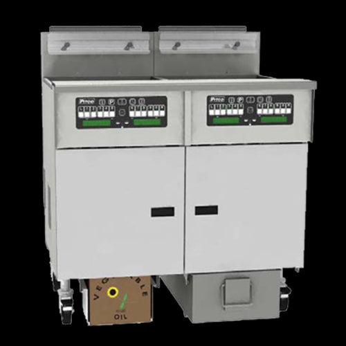 Pitco SSHLV184R-C/FD Fryer, Gas, Floor Model, Full Pot