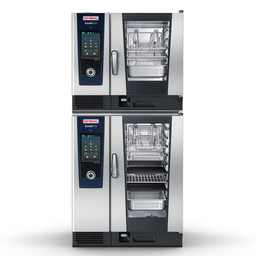 RATIONAL ICP 6-HALF ON 10-HALF E 208/240V 3 PH Combi Oven, Electric