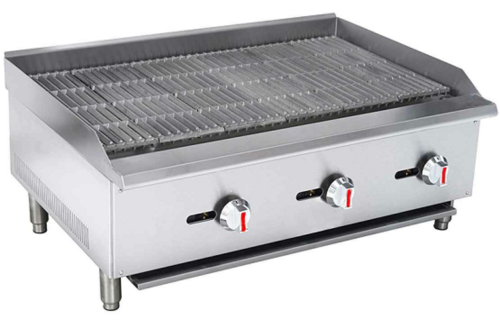 Sapphire SE-CCB48 NG/LP Charbroiler, Gas, Countertop