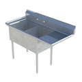 Sapphire SMS-2-1821R Sink, (2) Two Compartment