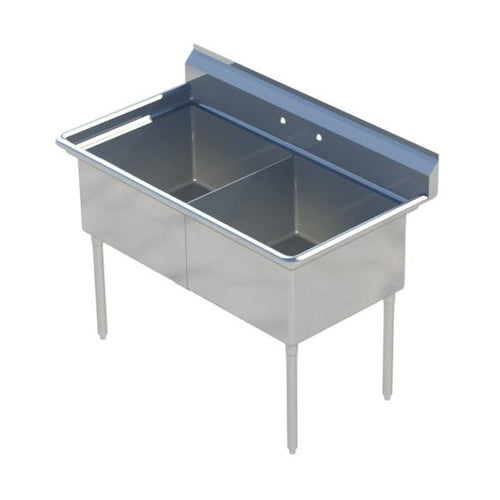 Sapphire SMS1620-2 Sink, (2) Two Compartment