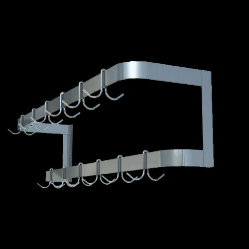 Sapphire SM-WR24 Pot Rack, Wall-Mounted