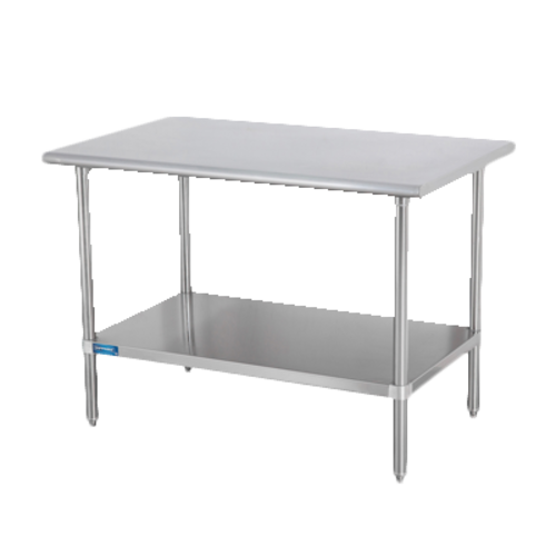 Sapphire SMT-1448S Work Table,  40" - 48", Stainless Steel Top