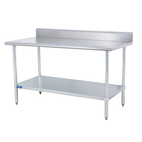 Sapphire SMTB-3072S Work Table,  63" - 72", Stainless Steel Top
