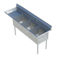 Sapphire SMS-3-1818L Sink, (3) Three Compartment