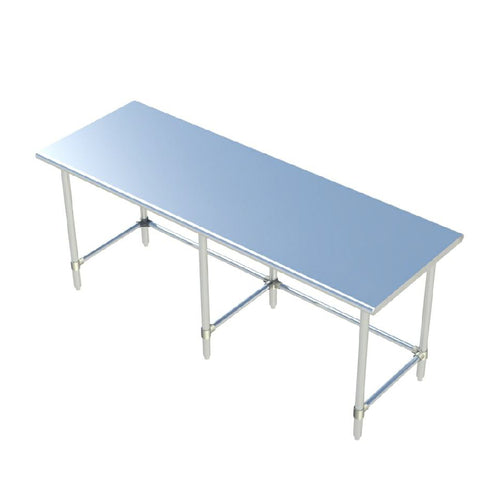 Sapphire SMTO-3084G Work Table,  73" - 84", Stainless Steel Top