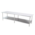 Sapphire SMT-36120S Work Table, 109" - 120", Stainless Steel Top