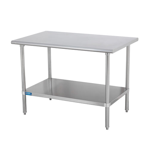 Sapphire SMT-1448G Work Table,  40" - 48", Stainless Steel Top