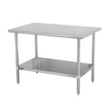 Sapphire SMT-2436G Work Table,  36" - 38", Stainless Steel Top