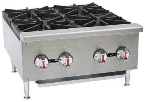 Sapphire SE-CHP4 NG/LP Hotplate, Countertop, Gas