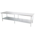 Sapphire SMT-18120G Work Table, 109" - 120", Stainless Steel Top