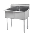 Sapphire SMSQ1214-2 Sink, (2) Two Compartment