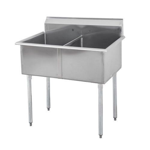 Sapphire SMSQ2421-2 Sink, (2) Two Compartment